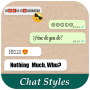 icon Chat Styles 3D Avatar Keybord (Sohbet Stilleri 3D Avatar Klavye
)