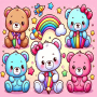 icon Teddy Canvas Coloring Game (Teddy Tuval Boyama Oyunu)
