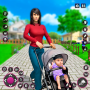 icon Single Mom Family Mother Life(Bekar Anne Simülasyonu Anne Oyunları)