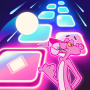 icon Tile Hop Game(Pink Panther Magic Hop Fayans
)