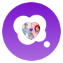 icon Hum Chat - Random Call & Chat (Hum Chat - Rastgele Arama ve Sohbet)