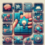 icon Memory Card Flip Puzzle (Hafıza Kartı Çevirmeli Bulmaca)