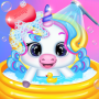 icon my unicorn care salon game(tek boynuzlu atım bakım salonu oyunu)