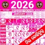 icon Kohinoor Odia Calendar 2026 (Kohinoor Odia Takvimi 2026)