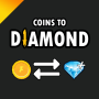 icon Coin to Diamond Fire