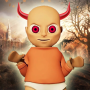 icon Tricks Scary Baby Yellow Child Horror (Hileler Korkunç Bebek Sarı Çocuk Korku
)