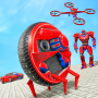 icon Spider Wheel Robot(Örümcek Tekerlekli Robot Araba Oyunu 3d)