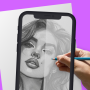 icon AR Drawing Paint & Sketch(AR Çizimi: Boya ve Taslak)