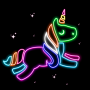 icon Neon Draw - Glow Doodle Art (Neon Draw - Glow Doodle Sanat)