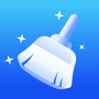 icon Blue Broom Clean