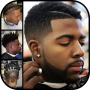 icon Fade Haircut for Black Men(300 Siyah Erkekler için Solgun Saç Kesimi)