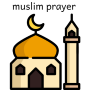 icon muslim prayer(müslüman duası)