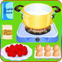 icon cook cake with berries games(çilek ile kek pişirmek oyunları)