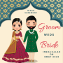 icon Muslim Wedding Card Maker 2023