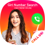 icon Girl Mobile Number Prank - Random Girls Video Chat (Kız Cep Numarası Şakası - Rastgele Kızlar Görüntülü Sohbet
)