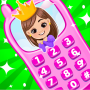icon Cute Princess Baby Phone Game(Bebek prenses telefon oyunu)