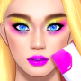 icon Coloring Makeup(Boyama Makyaj: Moda Maç
)