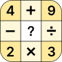 icon Crossmath - Math Puzzle Games