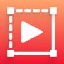 icon Crop, Cut & Trim Video Editor (Kırp, Kes ve Kırp Video Düzenleyici)