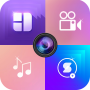 icon Photo & Video Editor with Music and Lyrical Maker (Müzik ve Lirik Maker ile Fotoğraf ve Video Düzenleyici
)