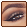 icon Eye makeup for brown eyes (Kahverengi gözler için göz makyajı)