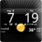 icon Smoked Glass Digital Weather Clock Widget(Füme Cam Saat Widgetı) 4.5.0