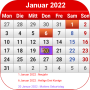 icon Österreich Kalender 2022 (Avusturya Takvimi 2022)