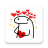 icon Lovely Flork Stickers(Etiketler Flork - WASticker) 30.0