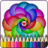 icon Mandalas coloring pages(Mandala boyama sayfaları (+200 ücretsiz şablon)) 1.1.3