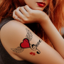 icon Tattoo Name On My Photo Editor (Fotoğraf Editörümde Dövme Adı
)